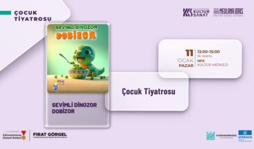 “Sevimli Dinozor Dobizor” Minikleri Eğlendirmeye Geliyor.