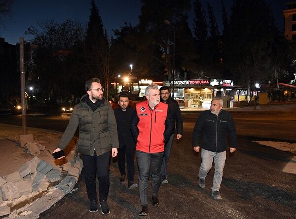 Dulkadiroğlu Zübeyde Hanım Bulvarı’nda Altyapı Tamam, Asfalt Başladı.