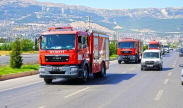 Büyükşehir İtfaiyesi Hep Sahada; 2025 Yılında Etkin Hizmet.