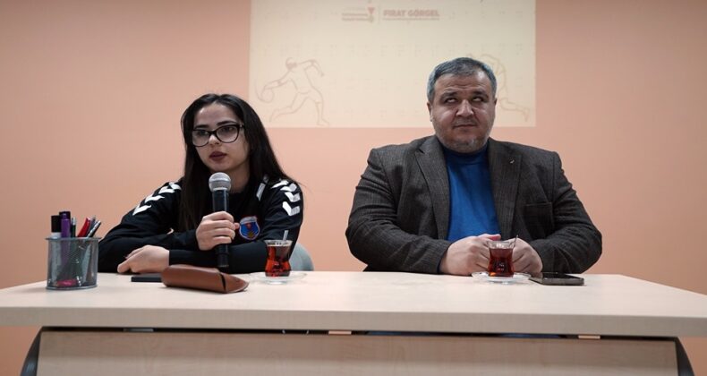 Şampiyon Sporcu Fatma Gül Güler, Gençlerle Deneyimlerini Paylaştı.