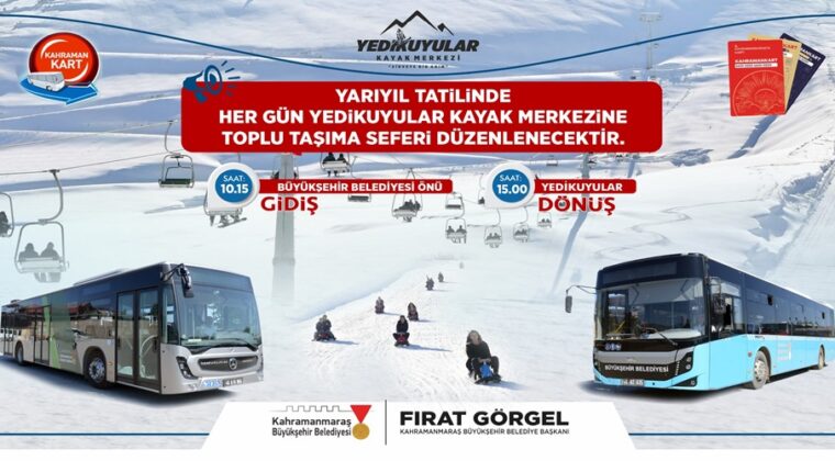 Yedikuyular’a Otobüs Seferleri Başlıyor!