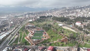15 Temmuz Spor Vadisi Hizmete Hazırlanıyor.
