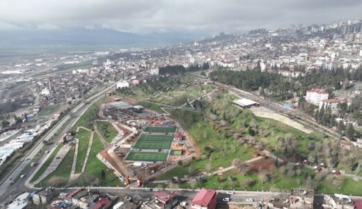 15 Temmuz Spor Vadisi Hizmete Hazırlanıyor.