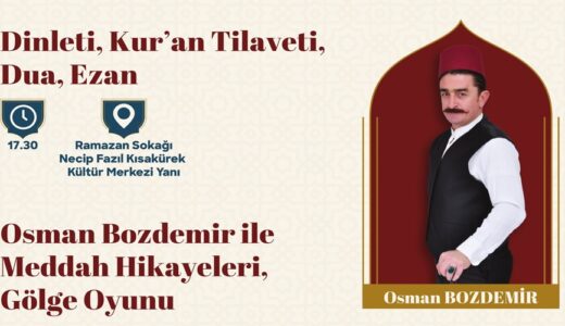 Ramazan Sokağı’nda Geleneksel Eğlence ve Maneviyat Bir Arada.