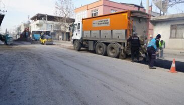 Dulkadiroğlu’nda Bir Caddenin Daha Ulaşım Konforu İyileştiriliyor.