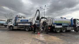 KASKİ’den Sağanak Yağış Öncesi Yoğun Mesai.