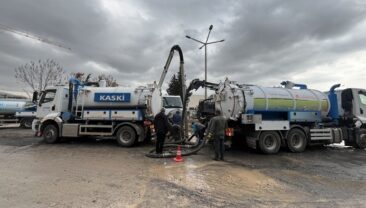KASKİ’den Sağanak Yağış Öncesi Yoğun Mesai.