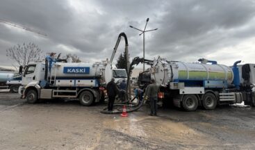 KASKİ’den Sağanak Yağış Öncesi Yoğun Mesai.