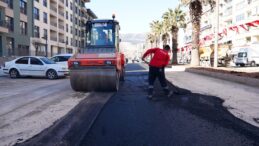 Trabzon Bulvarı’nda Yol İyileştirmeleri Etaplar Halinde Sürüyor.
