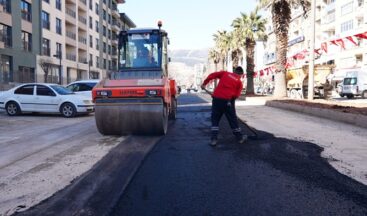 Trabzon Bulvarı’nda Yol İyileştirmeleri Etaplar Halinde Sürüyor.