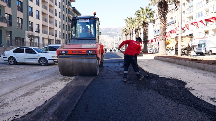 Trabzon Bulvarı’nda Yol İyileştirmeleri Etaplar Halinde Sürüyor.