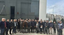 Antalya Kahramanmaraşlılar Derneği’nde Nöbet Değişimi.