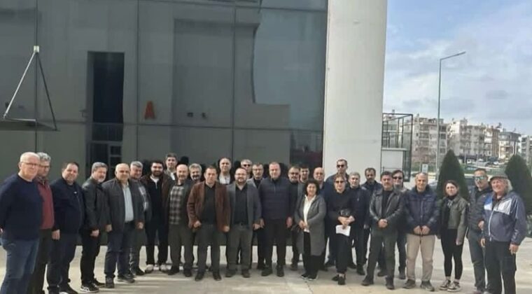 Antalya Kahramanmaraşlılar Derneği’nde Nöbet Değişimi.