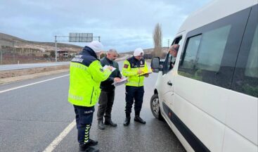 Kahramanmaraş’ta 25.959 araç ve sürücü kontrol edildi.