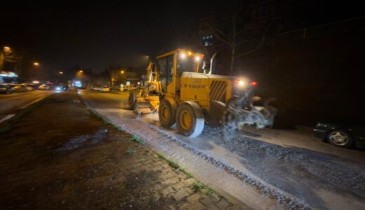 Yağışların Arterlerde Oluşturduğu Tahribatlar Hızla Gideriliyor.