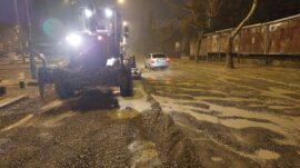 Asfalt Öncesi Yol Tamiratları Sürüyor.