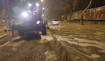 Asfalt Öncesi Yol Tamiratları Sürüyor.