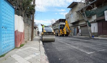 Dulkadiroğlu’nda Yollar Yenileniyor.