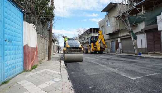 Dulkadiroğlu’nda Yollar Yenileniyor.