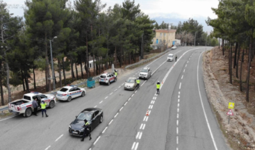 25.216 araç ve sürücü kontrol edildi.