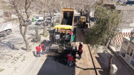 Büyükşehir’in Asfalt Çalışmalarıyla Yollar Yenileniyor.