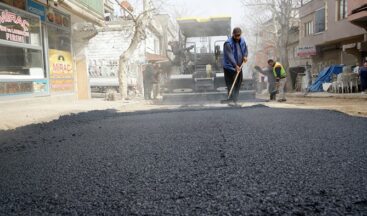 Şehir Merkezinde Yol Onarım Atağı Sürüyor.