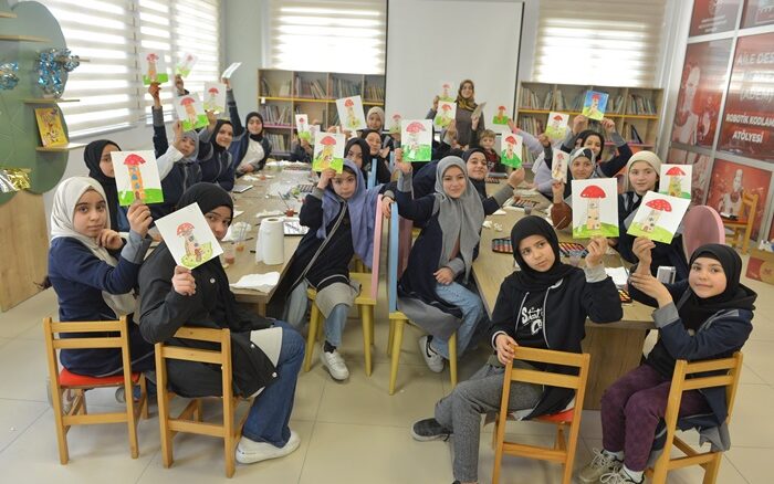 Büyükşehir’in Kütüphane Haftası Kutlama Programı Çocuklar İçin Özel Bir Etkinlikle Başladı.