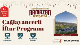 Çağlayancerit’te Gönüller Aynı Sofrada Buluşacak.