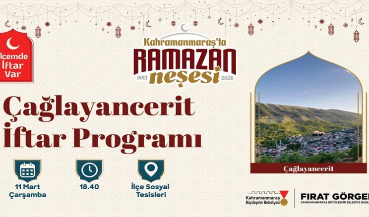 Çağlayancerit’te Gönüller Aynı Sofrada Buluşacak.