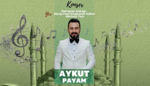 Cumartesi Günü Ramazan Sokağı’nda Tasavvuf Musiki Konseri.