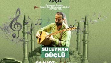 Ramazan Sokağı’nda Türk Halk Müziği Ziyafeti Sunulacak.