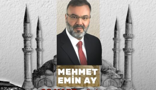 5 Mart’ta Ramazan Sokağı’nda Mehmet Emin Ay ile “Ramazan ve İnsan” Sohbeti.