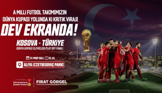 Milli Maç Heyecanında Tek Yürek Olalım.