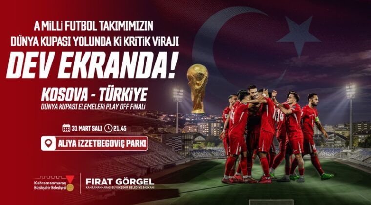 Milli Maç Heyecanında Tek Yürek Olalım.