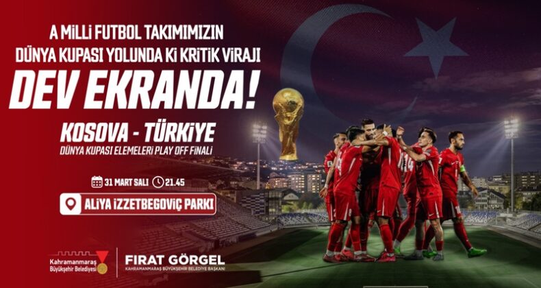 Milli Maç Heyecanında Tek Yürek Olalım.