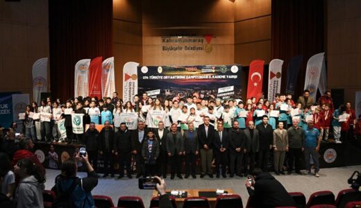 Kahramanmaraş Oryantiring U14 Türkiye Şampiyonasına Ev Sahipliği Yaptı.