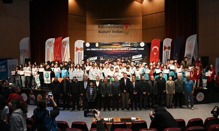 Kahramanmaraş Oryantiring U14 Türkiye Şampiyonasına Ev Sahipliği Yaptı.