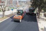 Büyükşehir, Kuddusi Baba Bulvarı’nda Asfalt Çalışmasını Sürdürüyor.
