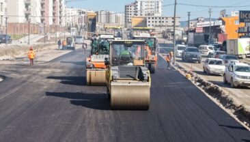 Doğukent Yolunda Yenileme Çalışmalarına Başlandı.