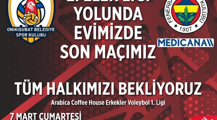 Filenin Aslanları, Efeler Ligi yolunda son kez taraftarı karşısına çıkıyor.