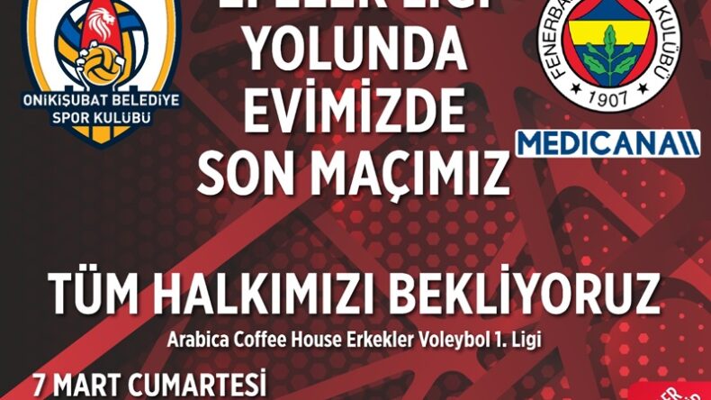 Filenin Aslanları, Efeler Ligi yolunda son kez taraftarı karşısına çıkıyor.