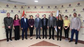 Prizren Üniversitesi Heyeti KSÜ’de Ders Verdi, Erasmus Ofisiyle Görüştü.