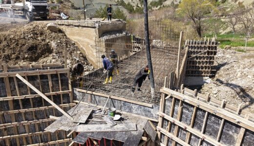Büyükşehir’den Bertiz’in Ulaşımını İyileştirecek Köprü Yatırımı.