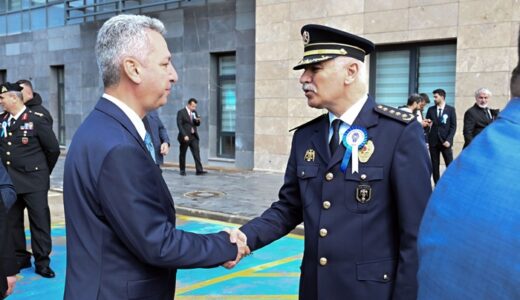 Rektör Okumuş Polis Teşkilatı’nın 181. Kuruluş Yıl Dönümü Törenine Katıldı.