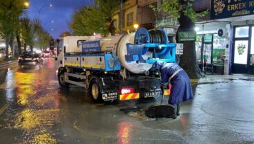 Sağanak Yağışın Getirdiği Olumsuzluklar Hızla Gideriliyor.