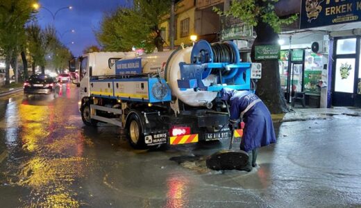 Sağanak Yağışın Getirdiği Olumsuzluklar Hızla Gideriliyor.