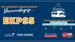 EKPSS’ye Girecek Vatandaşlara Büyükşehir’den Ulaşım Desteği.