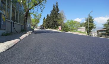 Büyükşehir Yol Yatırımlarını Sürdürüyor.
