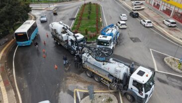 Aşırı Yağış Alan Bölgelerde Yoğun Mesai.