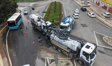 Aşırı Yağış Alan Bölgelerde Yoğun Mesai.
